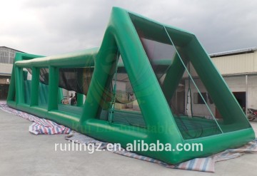 big inflatable zip line slide for kids and adults