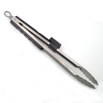 BBQ large food tongs with LED light