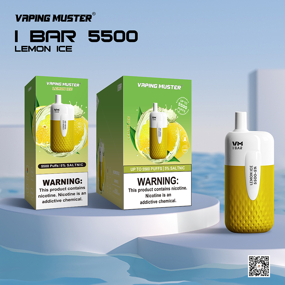 I Bar Disposable E-cigarette 5500 Puffs