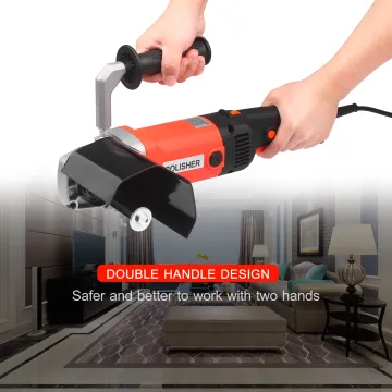 220V 1400W Polisher Machine Polishing Machine Electric Wire drawing Machine Polisher for Metal Stainless Steel Wood Polishing