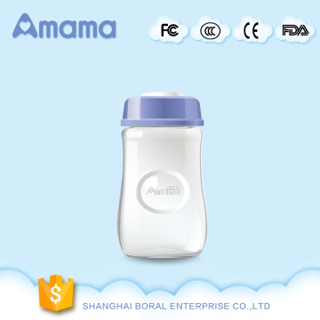 Reliable supplier high temperature resistance wide neck leakproof milk storage bottles