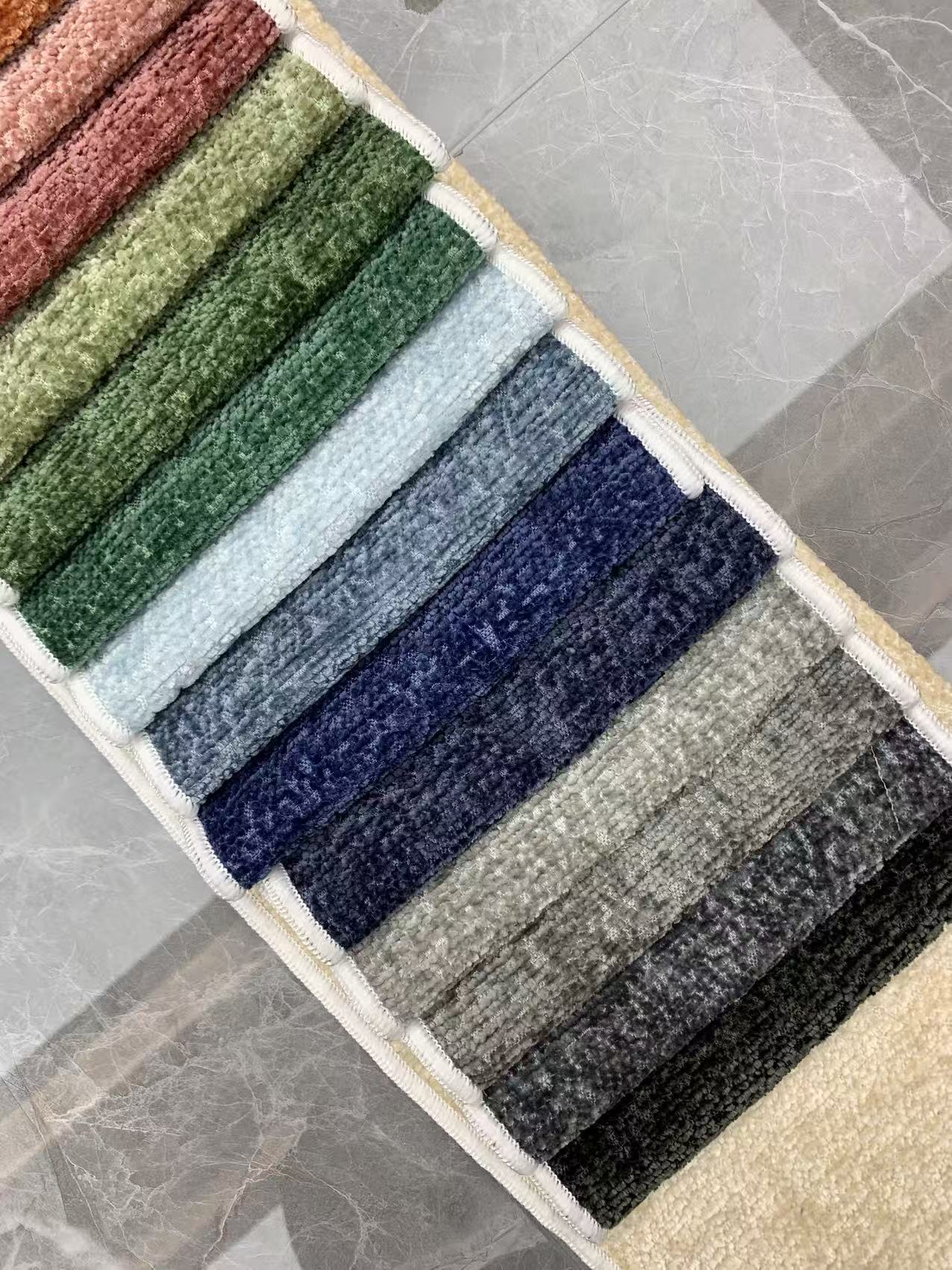 Soft Chenille Upholstery Fabric