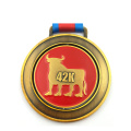 Sports Logo Metal Medals Custom Rotatable Colorful