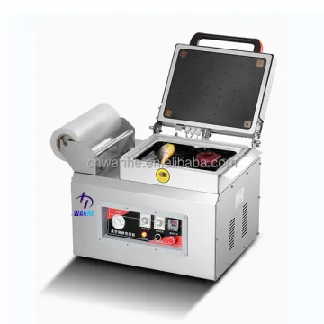 Fresh Food Salmon Manual Tray Sealing Packing Machine for Fruit Vacuum Packing