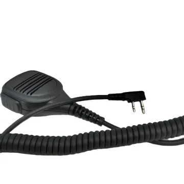 No Noise Walkie Talkie with Shoulder Lapel Mic