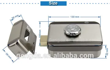 matel stainless steel electronic mortise bolt lock