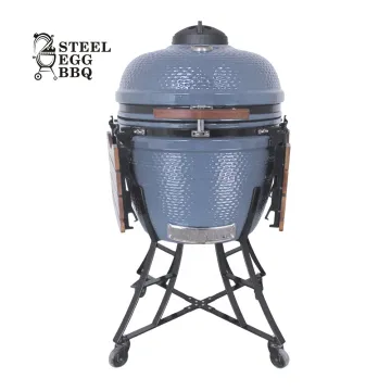 SEB KAMADO 24 Inch Ceramic Grill Asadores Egg Barbecue Bbq Grills Outdoor Kamado