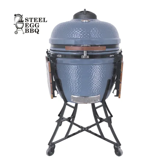 SEB KAMADO 24 Inch Ceramic Grill Asadores Egg Barbecue Bbq Grills Outdoor Kamado