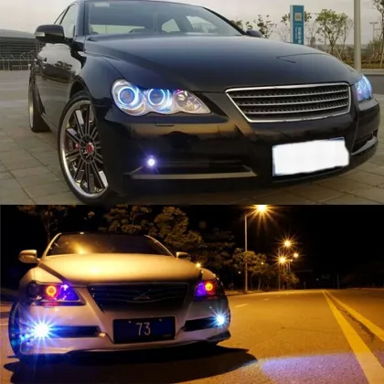 Eagle Eye LED Light Set 12V DRL Daytime Running Tail Lights 6000K White for Car & Motorcycle