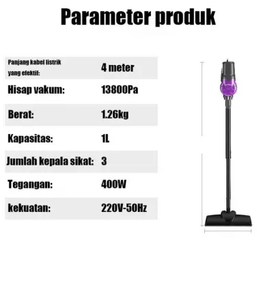 13800pa Handheld Vertical Portable Car Vacuum - Wireless Mini Vacuum Cleaner