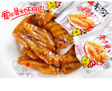 Best snack food spicy chicken wings