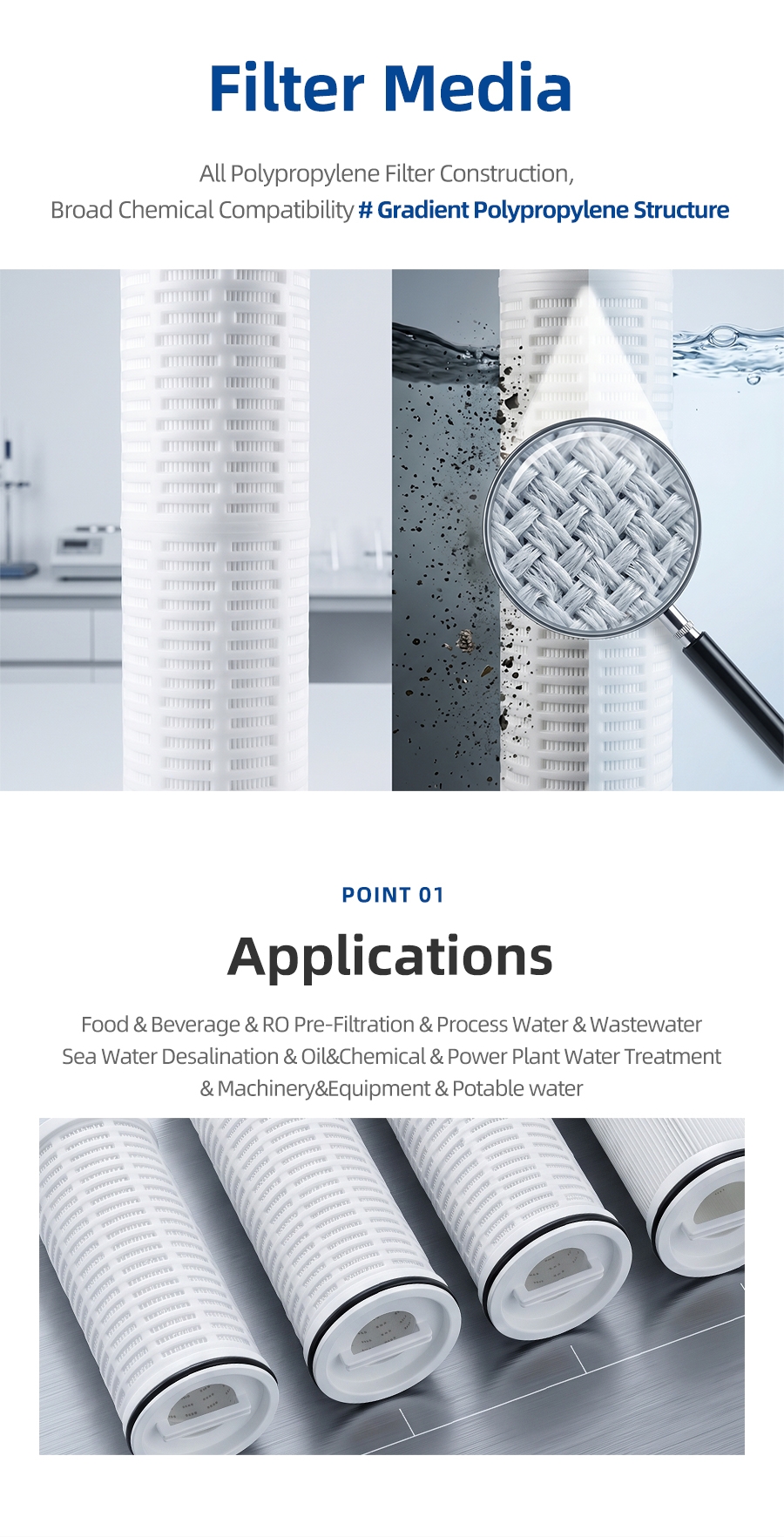 2.Replacement Pall high-flow filter element Details page