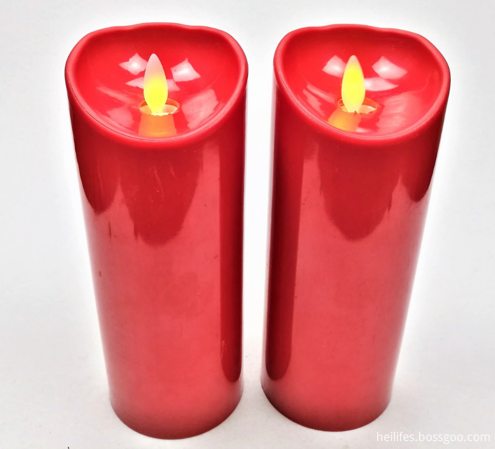 Customized Gifts Red Candle Lights