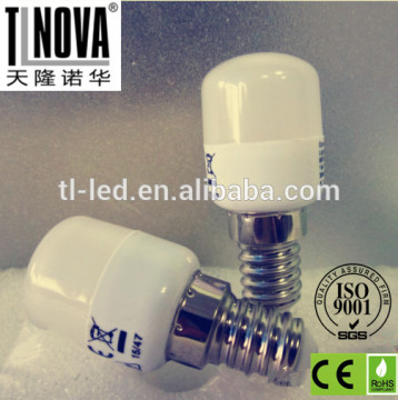 2016 hot sale LED ST26 refrigerator bulb 1W E14 220v with PC cover CE rohs standard