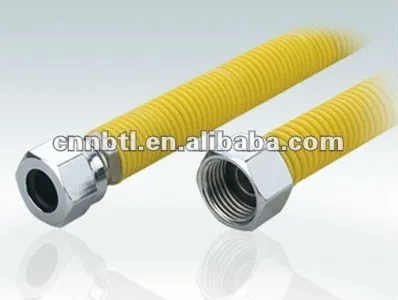 Corrugated stainless steel tube