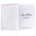 Beau lin couvre mon journal de gratitude pour les femmes