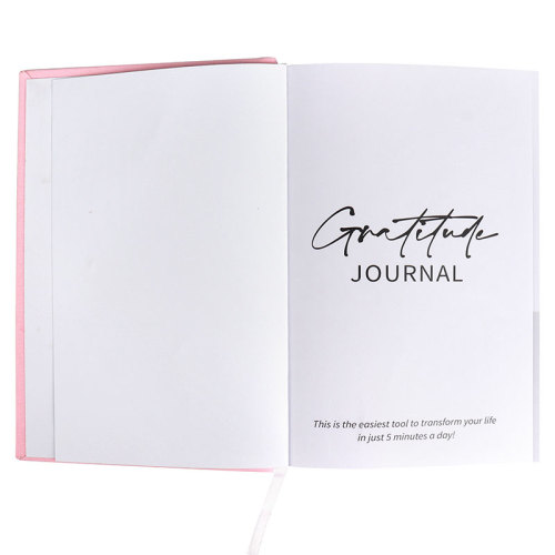 China Beautiful Linen Cover My Gratitude Journal For Women Factory