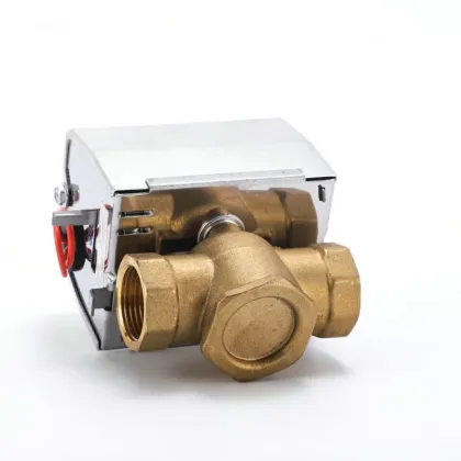 The motorized valve controls