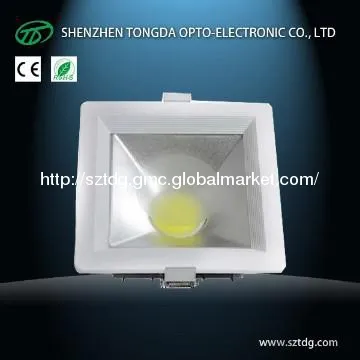 SQUARE GIMBAL 30W COB LED DOWNLIGHT