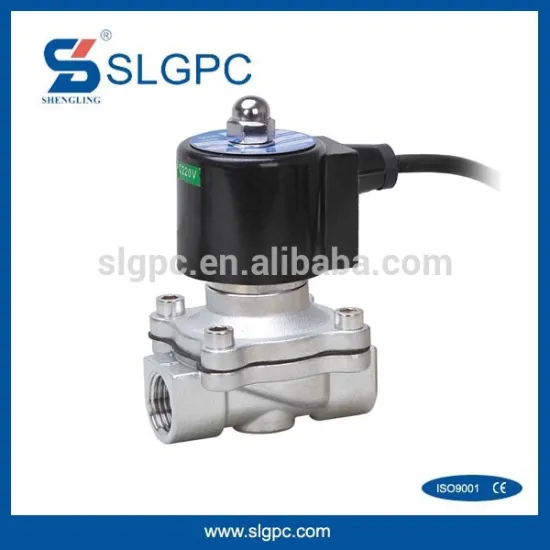 stainless steel body low price water stainless steel solenoid valve 1/2 inch with water-proof coil 2S160-15G
