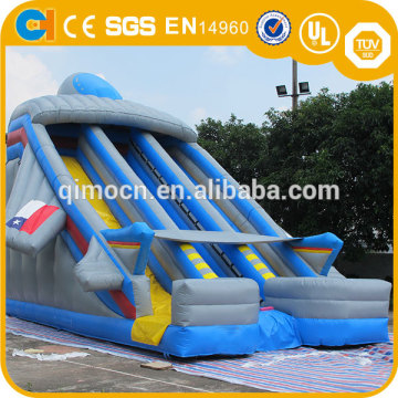Inflatable spaceship dry slide , spacecraft slide in inflatable slide, CE certificate large inflatable slide