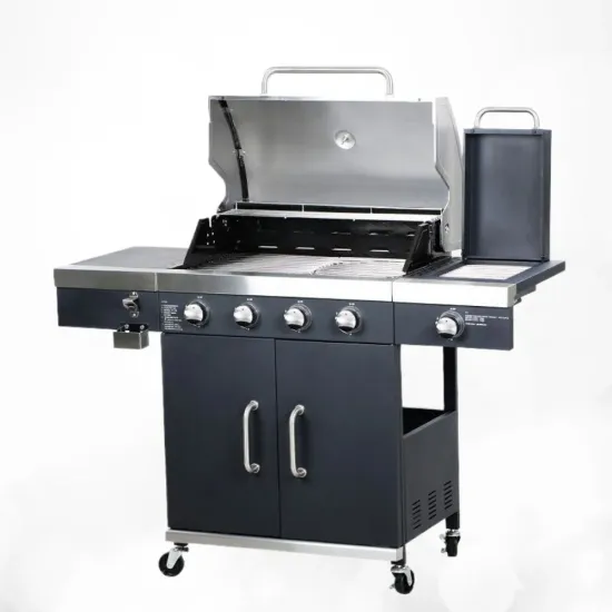 Home Garden Wood Burning Stove Gas Barbecue Grill for Camping