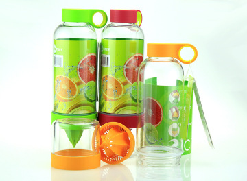 Magic Hand Operated Lemon Energy Squeezer Juicer Bottle