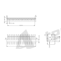 2.54mm Pitch 180 ° Siri Penyambung Wafer Single