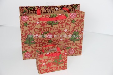 brown paper bags with hot-stamping