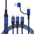 5-in-1 multi USB-oplaadkabel voor mobiele telefoon