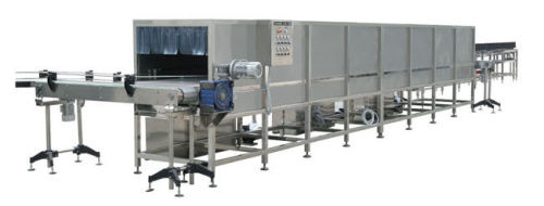 Water Spraying Bottle Cooling Tunnel For Hot Filling Production Line