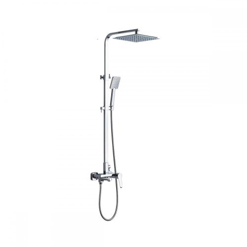 Brass Flexible Adjustable-height Shower Set