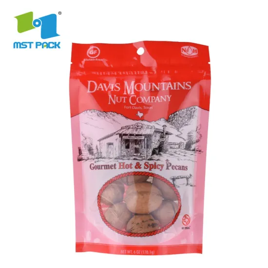 Frozen organic food stand up packaging pouches suppliers