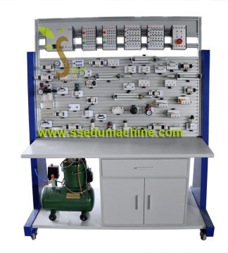 Electro Pneumatic Training Workbench Pneumatic Teaching Equipment