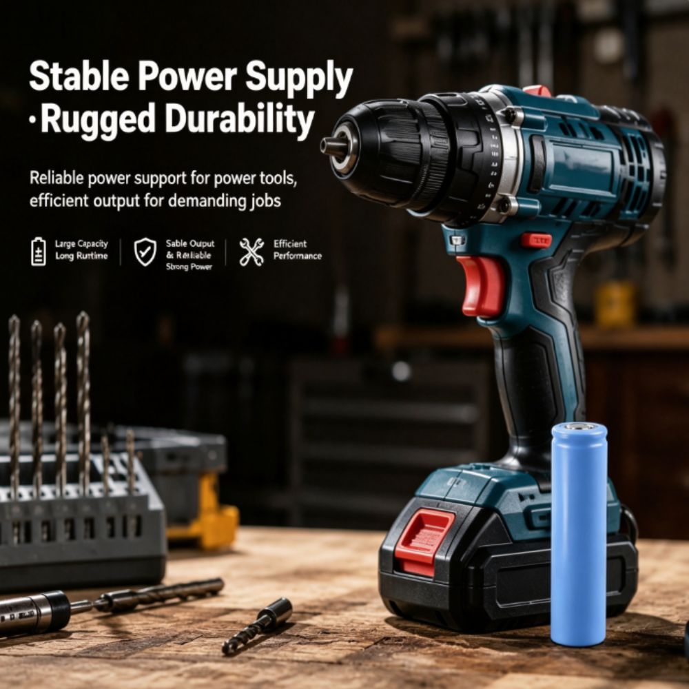 Lithium ion batteries for power tools