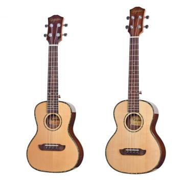 Kaysen 24 26 inci kayu solid ukulele