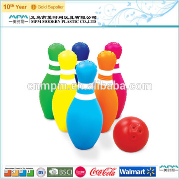 Inflatable Bowling Pins And Ball Game