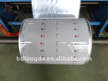 Laminated aluminium pe film roll