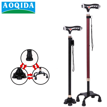 Adjustable Button Locking System for Elderly Canes