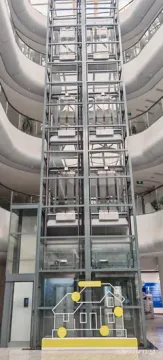 Traction Warehouse Car Auto Goods Freight Lift Cargo Elevator