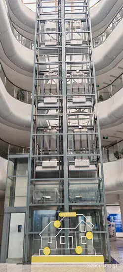 Traction Warehouse Car Auto Goods Freight Lift Cargo Elevator