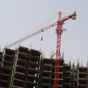 Tower Crane QTZ5313, Maximum Load 6T, Tip Load 1.3T, Jib Length 53m, Construction Machinery