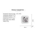 Große LCD -Anzeige -Temperaturfeuchtigkeitsanzeige