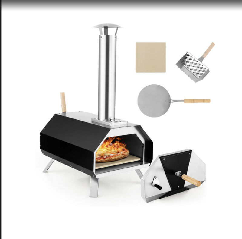 Portable Outdoor Pizza Oven with Accessories