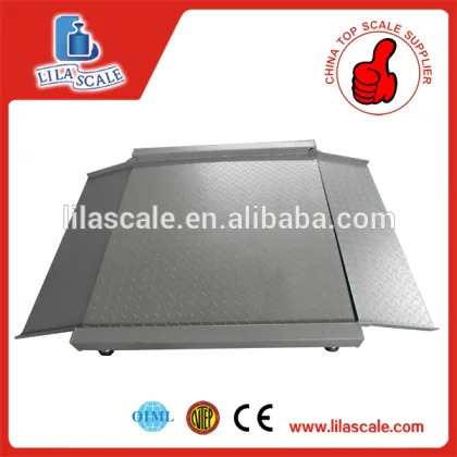 FR series 5ton floor weigher with ramps