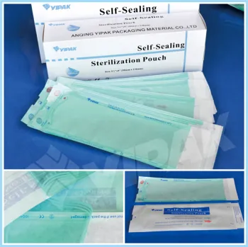 Yipak 2016 Hot Sale Self Sealing Sterilization Pouch