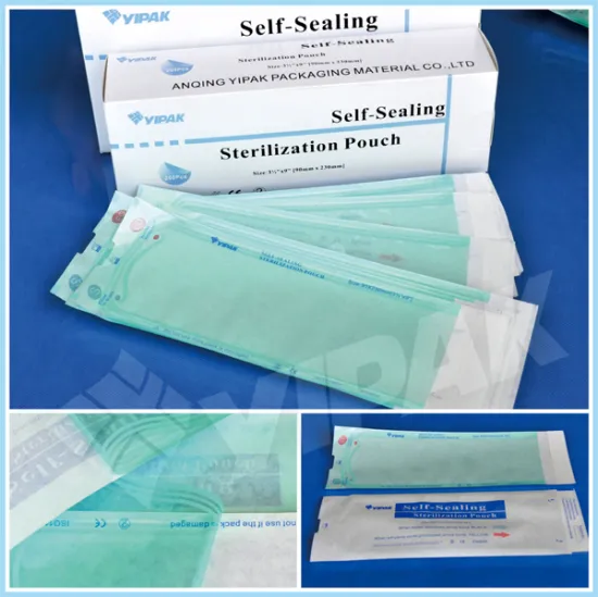 Yipak 2016 Hot Sale Self Sealing Sterilization Pouch