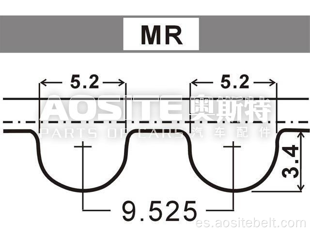 Correa de distribución para Toyota Land Cruiser 100