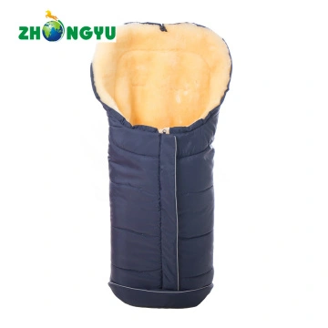 sheepskin stroller footmuff