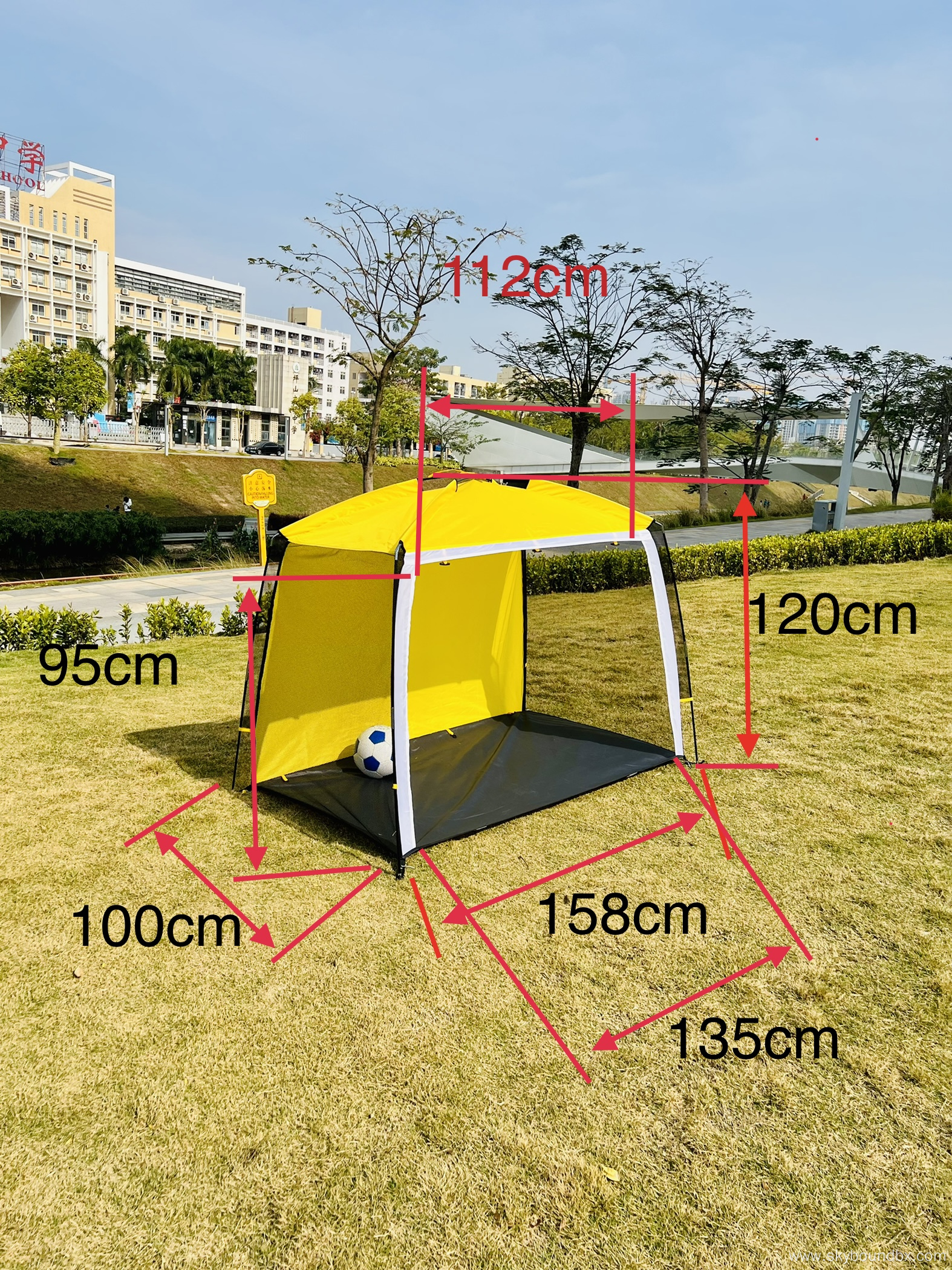 Training kids paly tent Soccer Goals Pop Up